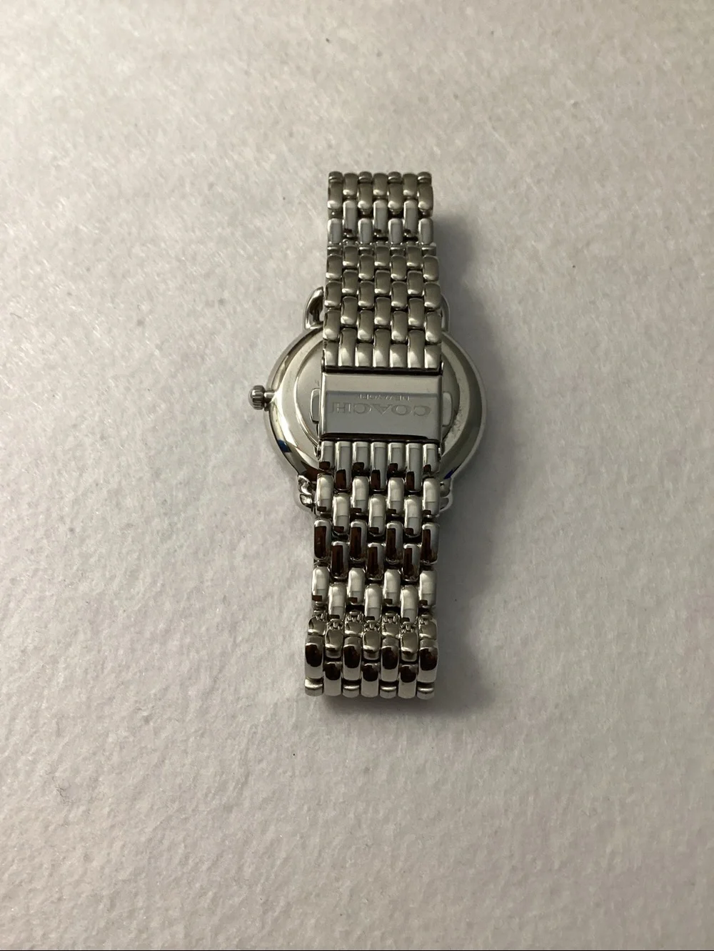 Coach Women's Silver Elliot Stainless Steel Watch 36mm